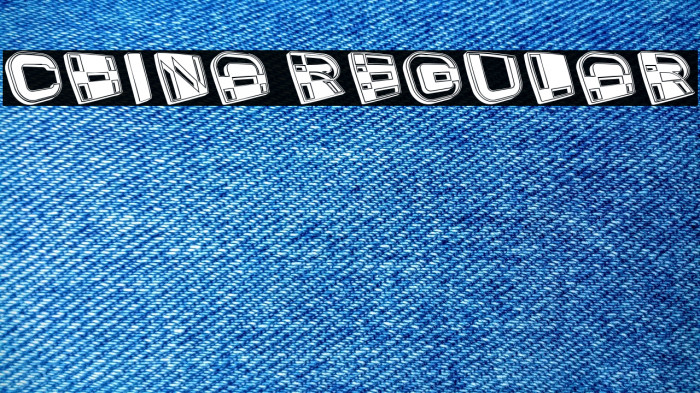 China Regular Example 1