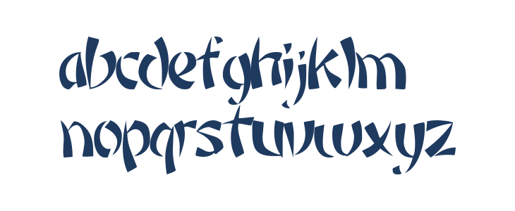 ChinaOne Normal Lowercase