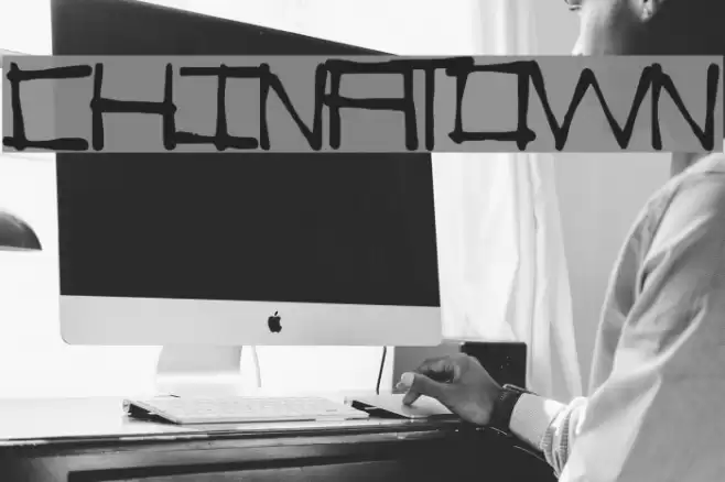 ChinaTown Font examples