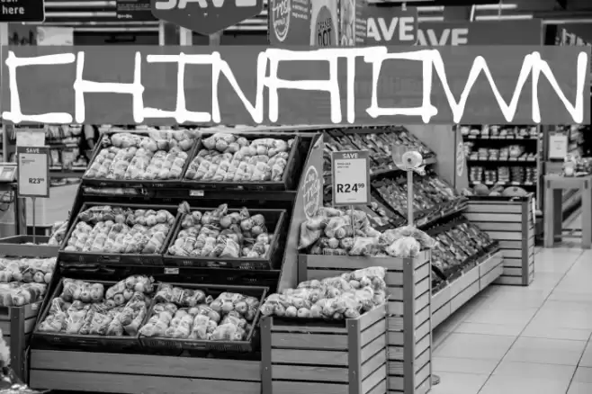 ChinaTown Font examples