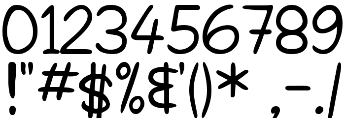 Chinacat Thin Font OTHER CHARS