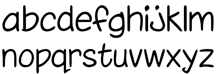 Chinacat Thin Font LOWERCASE