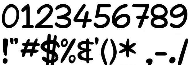 Chinacat Font OTHER CHARS