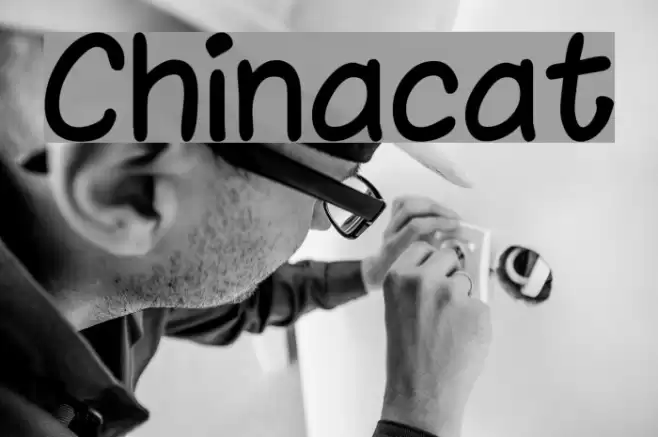 Chinacat Font examples