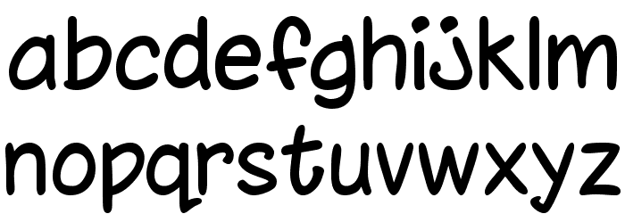 Chinacat Font LOWERCASE