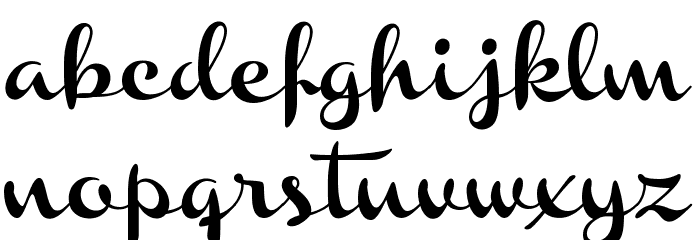 Chinal Bold PERSONAL USE ONLY Font LOWERCASE
