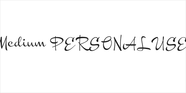 Chinal Medium PERSONAL USE ONLY Logo