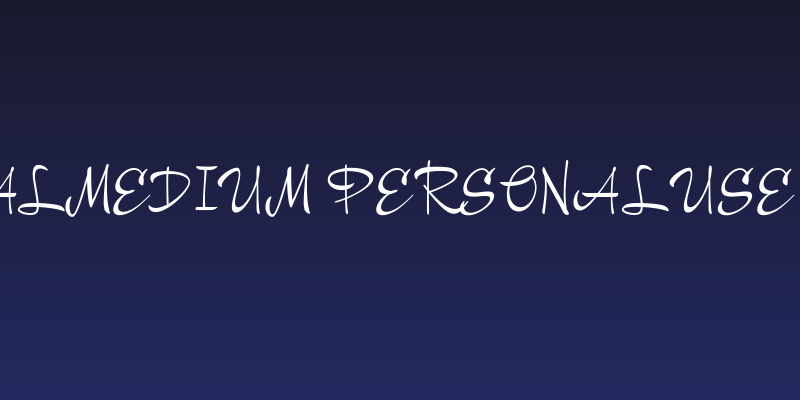 Chinal Medium PERSONAL USE ONLY Social Header