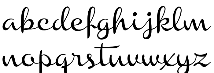 Chinal Medium PERSONAL USE ONLY Font LOWERCASE