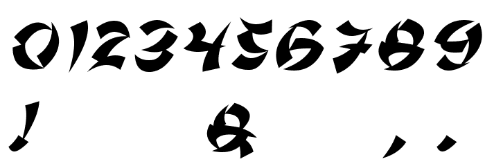 Chinatown Champs Italic Font OTHER CHARS