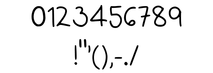 Chine Handwriting Regular फ़ॉन्ट अन्य घर का काम