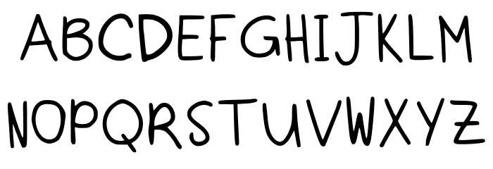 Chine Handwriting Regular फ़ॉन्ट अपरकेस