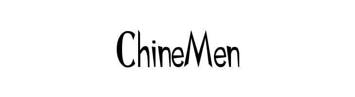 ChineMen Шрифта