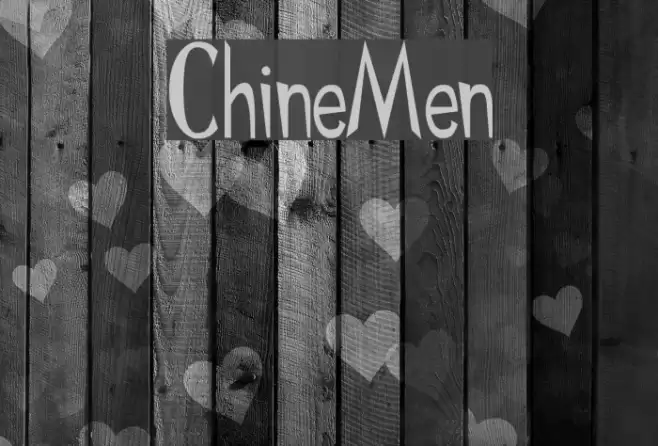 ChineMen Font examples