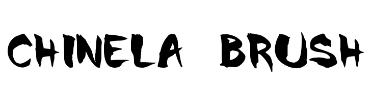 Chinela Brush  नि: शुल्क फ़ॉन्ट्स डाउनलोड