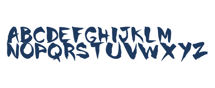 Chinela Brush Lowercase