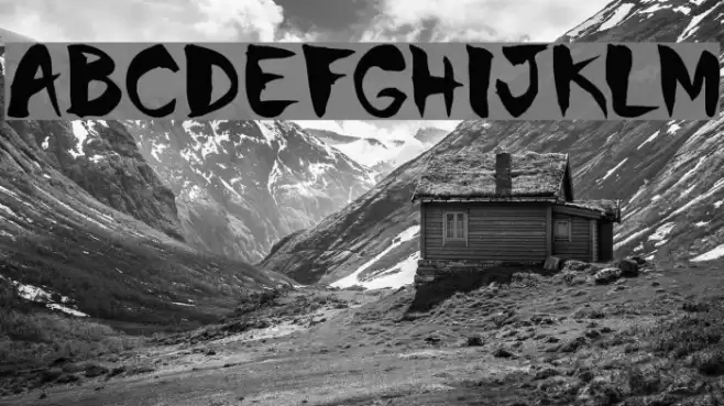 Chinela-Brush Font examples