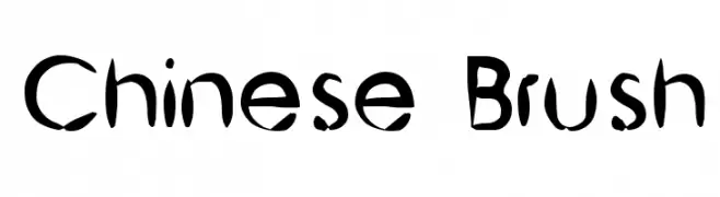 Chinese Brush  font caratteri gratis