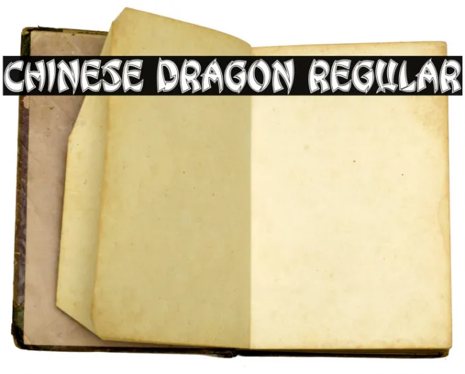 Chinese Dragon Regular Example 1