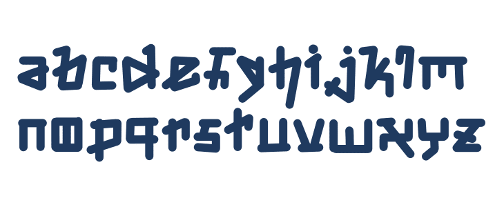 Chinese Dynasty Demo Lowercase