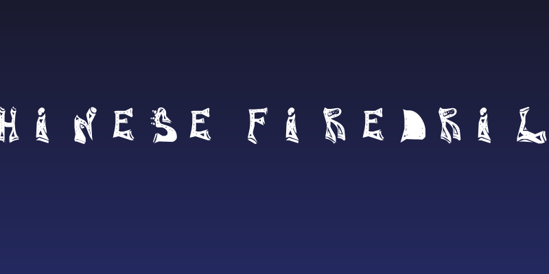 Chinese Firedrill Social Header