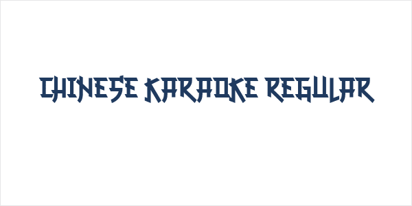 Chinese Karaoke Regular Logo