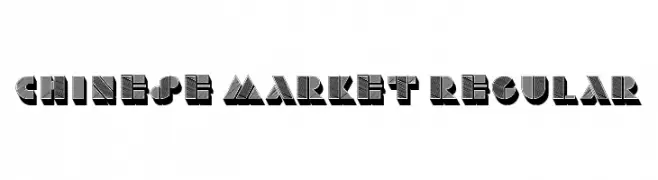 Chinese Market Regular  Frei Schriftart Herunterladen