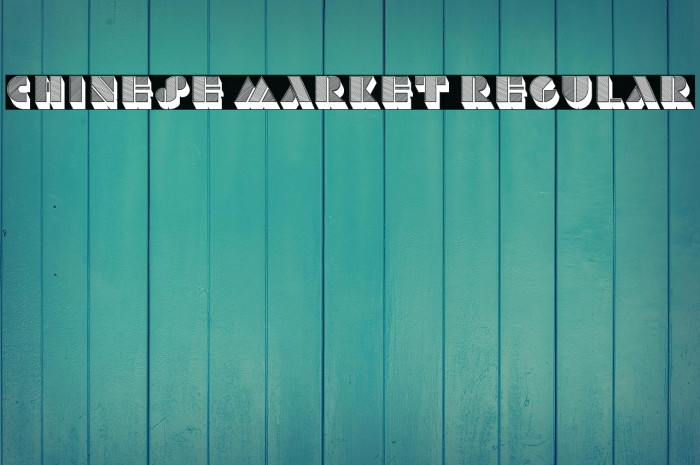 Chinese Market Regular Example 3