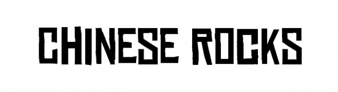 Chinese Rocks  免费字体下载