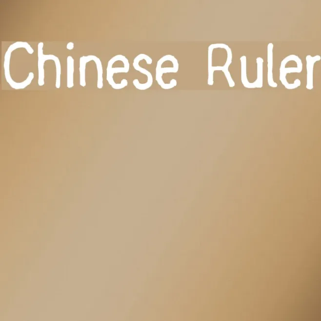 Chinese Ruler Example 3
