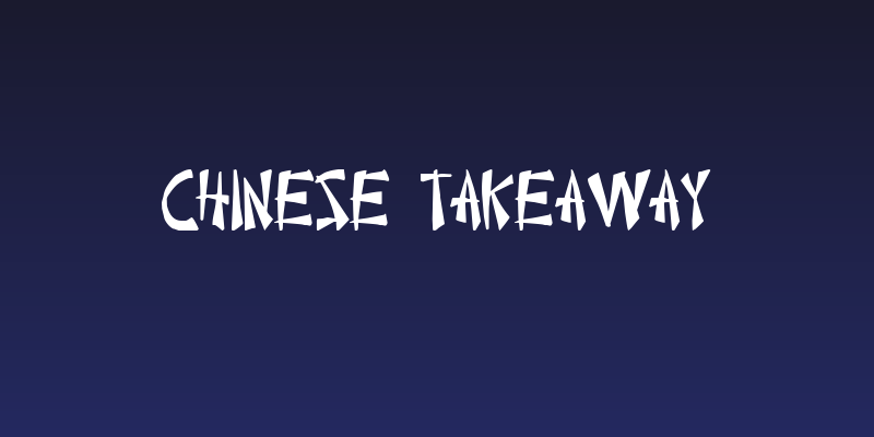 Chinese Takeaway Social Header