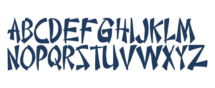 Chinese Takeaway Lowercase