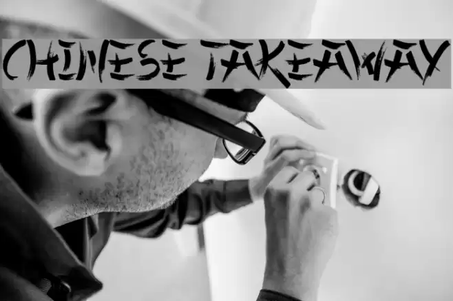 Chinese Takeaway Font examples