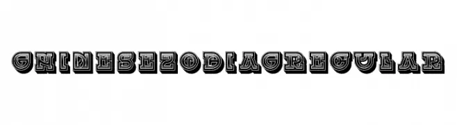 Chinese Zodiac Regular  font caratteri gratis