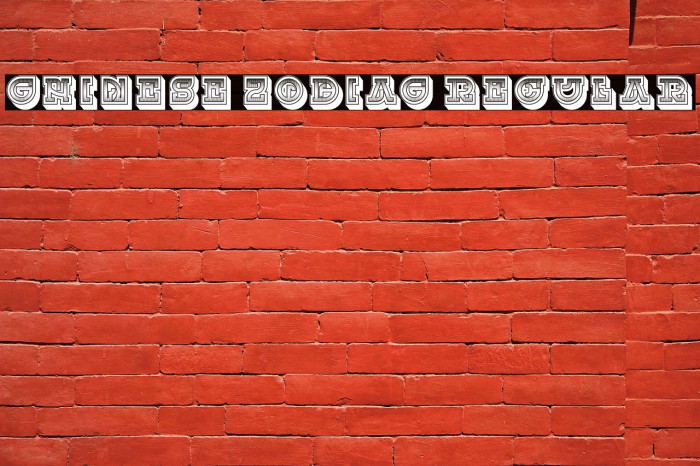 Chinese Zodiac Regular Example 1