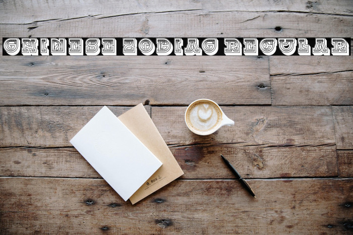 Chinese Zodiac Regular Example 3