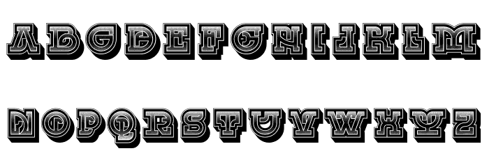 Chinese Zodiac Regular Font LOWERCASE