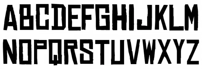 ChineseRocksRg-Regular Шрифта ВЕРХНИЙ