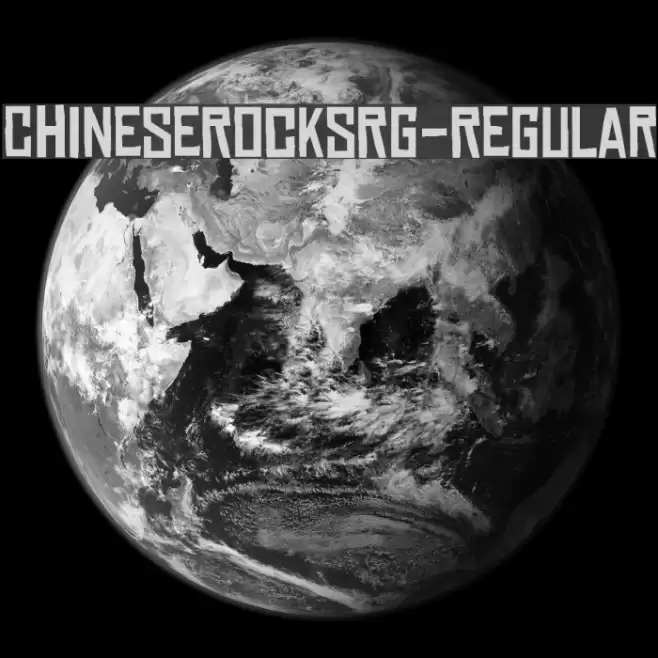 ChineseRocksRg-Regular Font examples