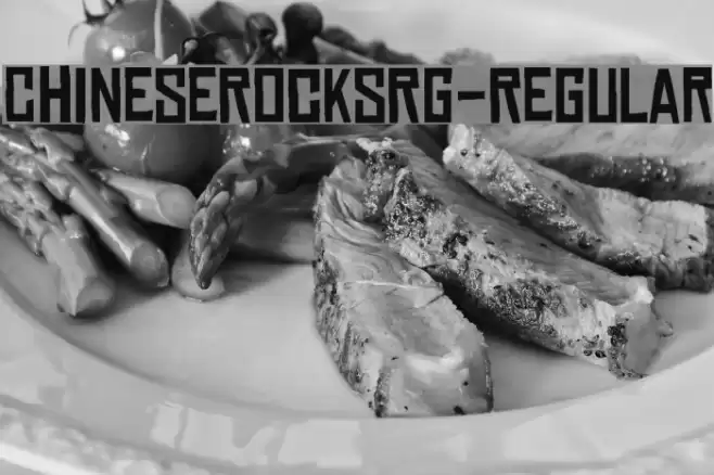 ChineseRocksRg-Regular Font examples