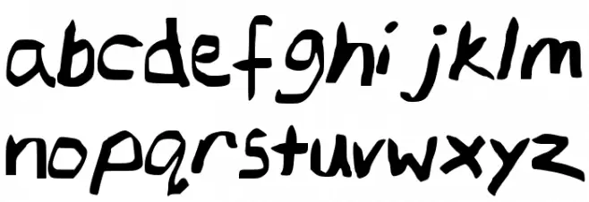 ChingChangRegular 字体 小写