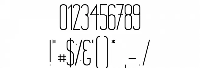 Chinger Font OTHER CHARS