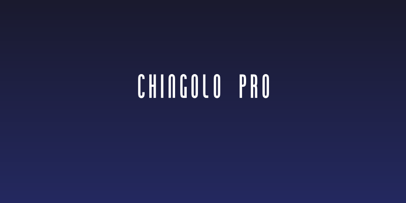 Chingolo Pro Social Header