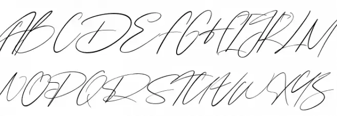 Chintia Free Schriftart Groß