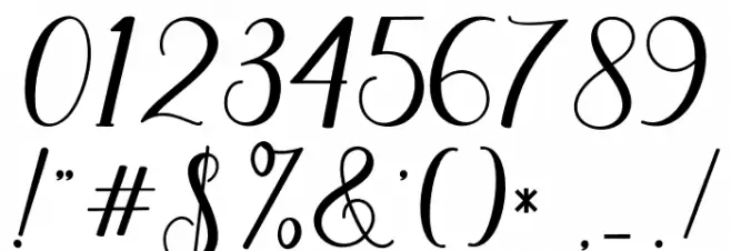 ChintiyaScript Font OTHER CHARS