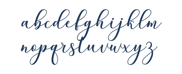 ChintiyaScript Lowercase