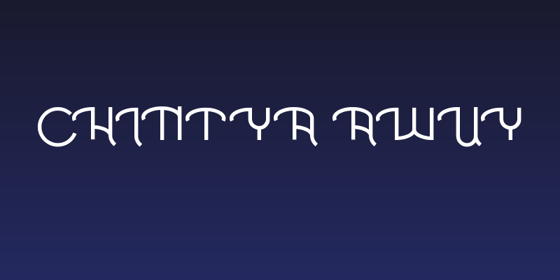 Chintya Awuy Social Header