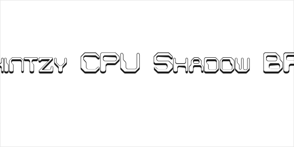 Chintzy CPU Shadow BRK Logo