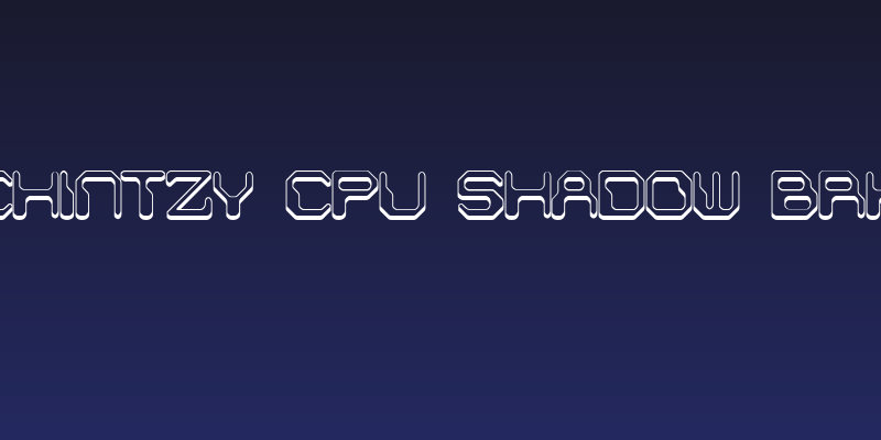 Chintzy CPU Shadow BRK Social Header