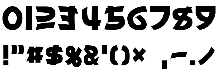 Chinyen Font OTHER CHARS